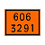 Placa de Simbologia 606 3291  30X40cm - Imagem 1