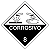 Placa de Simbologia Corrosivo 8 - Imagem 1