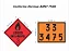 Kit Placas Pvc 2mm Para Transporte De Gasolina - 33 3475 - Imagem 4