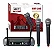 Microfone sem Fio Duplo UHF-202 - Imagem 1