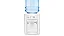 Bebedouro 220v Branco 65w Refrigeração por Placa Galão de 10 a 20L Multi - BE012 - Imagem 1