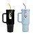 Copo Caneca Térmica Quencher Com Canudo E Tampa Para Café 1200ML. - Imagem 5