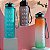 Kit Garrafa Colorida Motivacional Squeeze – 02 Peças. - Imagem 3