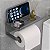 Suporte Para Papel Higiênico Premium Com Apoio Para Objetos. - Imagem 1