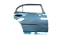 Porta Traseira Direita Toyota Corolla 1.6 – 1994 a 1995 - Imagem 1