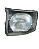 Farol Esquerdo Pajero Gls  3.0 12V 1996-1997 Gasolina - Imagem 1