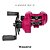 CARRETILHA MARURI KAWANA BG K-6000 ROSA - Imagem 2