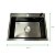 Cuba Premium Aço Inox 304 Preta - Imagem 7