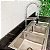 Cuba Dupla Pro Aço Inox 304 com Lixeira e Torneira Dream Cromada - Imagem 4
