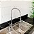 Cuba Dupla Pro Aço Inox 304 com Lixeira e Torneira Vision Cromada - Imagem 3