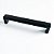 Puxador Abruzzo Aço Inox Preto 192 mm - Imagem 3