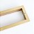 Puxador Square Aço Inox Dourado 40 cm - Imagem 2