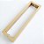 Puxador Square Aço Inox Dourado 40 cm - Imagem 5