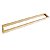 Puxador Square Aço Inox Dourado 80 cm - Imagem 5