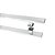 Puxador Flat Aluminum 75 cm - Imagem 6