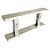 Puxador Flat Aço Inox 25 cm - Imagem 2