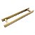 Puxador Flat Aço Inox Dourado 50 cm - Imagem 6