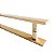Puxador Flat Aço Inox Dourado 50 cm - Imagem 1