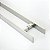 Puxador Inox Porta Pivotante Madeira Vidro 80cm - Imagem 5
