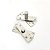 Kit 3 Dobradiças Pivotantes Aço Inox Escovado Para Portas até 100 kg - Imagem 2