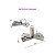 Kit 3 Dobradiças Pivotantes Aço Inox Escovado Para Portas até 100 kg - Imagem 5
