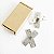 Kit 3 Dobradiças Pivotantes Aço Inox Polido Para Portas até 100 kg - Imagem 4