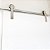 Porta Branca 100 cm + Kit de Correr Aluminum 2 m + Puxador Flat 50 cm Escovado - Imagem 2