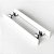 Porta Branca 100 cm + Kit de Correr Aluminum 2 m + Puxador Flat 50 cm Branco - Imagem 6