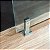 Coluna Torre Pinça Aço Inox Polido 21 Cm Para Vidro - Imagem 2
