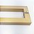 Puxador Beauty Aço Inox Dourado 100 cm - Imagem 5