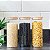Kit 3 Potes Herméticos de Vidro com Tampa de Bambu 1500ml - Imagem 2