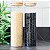Kit 2 Potes Herméticos de Vidro com Tampa de Bambu 2000ml - Imagem 2