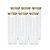 Kit 6 Potes Herméticos de Vidro com Tampa de Bambu 2000ml - Imagem 1