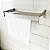 Toalheiro de Parede em Aço Inox Escovado 60 cm - Imagem 10