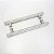 Puxador Porta Pivotante Duplo Inox Tubular 40cm - Imagem 8