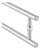 Puxador Tubular Economy Aço Inox 30 cm - Imagem 6