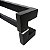 Puxador Solution Aço Inox Preto 40 cm - Imagem 1