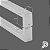 Puxador Square Aço Inox 200 cm - Imagem 2