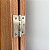 Dobradiças Para Portas Aço Inox Escovado 304 3,0" × 2,5" × 2 mm - 3 UN - Imagem 10