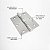 Dobradiças Para Portas Aço Inox 304 Escovado 3,5" × 3,0" × 2 mm - 3 UN - Imagem 4