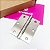 Dobradiças Para Portas Aço Inox 304 Escovado 3,5" × 3,0" × 2 mm - 3 UN - Imagem 9
