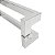 Puxador Solution Aço Inox 60 cm - Imagem 1