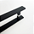 Puxador Duplo Em Aço Inox Preto Fosco 30 Cm - Imagem 2