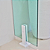 Coluna Torre Pinça Em Aço Inox Branco 20 Cm Para Vidro - Imagem 8