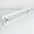 Kit Porta Branca 80cm + Trilho 1,5m + Puxador Flat Branco Branco - Imagem 6