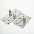 Puxador Inox 1 Metro + Fechadura Rolete + Pivotante 300 Kg - Imagem 9