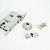 Puxador Inox 1 Metro + Fechadura Rolete + Pivotante 300 Kg - Imagem 4