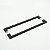 Puxador Soft Aço Inox Preto 40 cm - Imagem 2