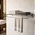 Toalheiro de Parede em Aço Inox Escovado 80 cm 5 Níveis - Imagem 6