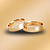 PAR DE ALIANÇAS DE CASAMENTO, OURO 18K - Imagem 1